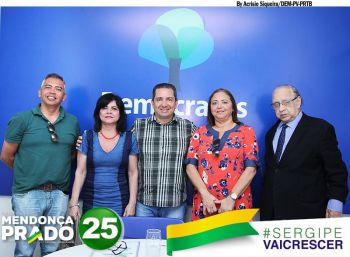 Visita ao candidato Mendonça Prado