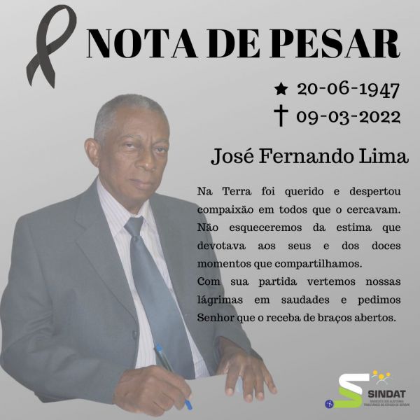 NOTA DE PESAR
