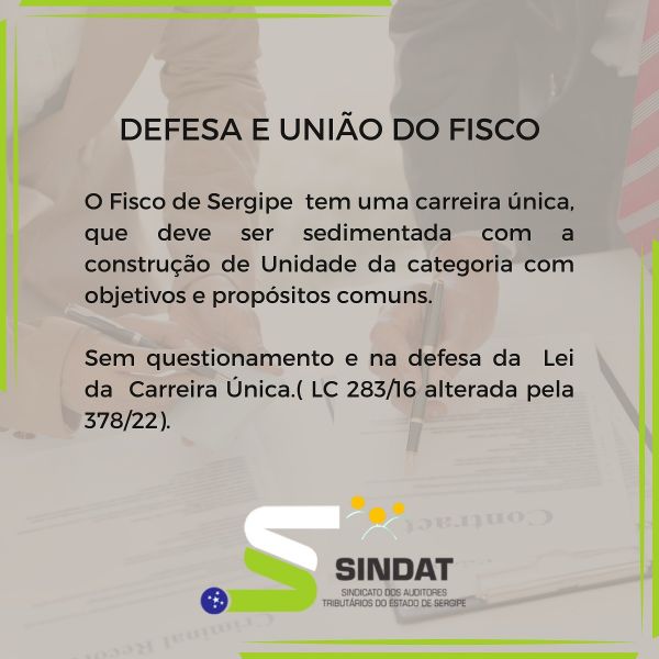 Defesa e União do Fisco