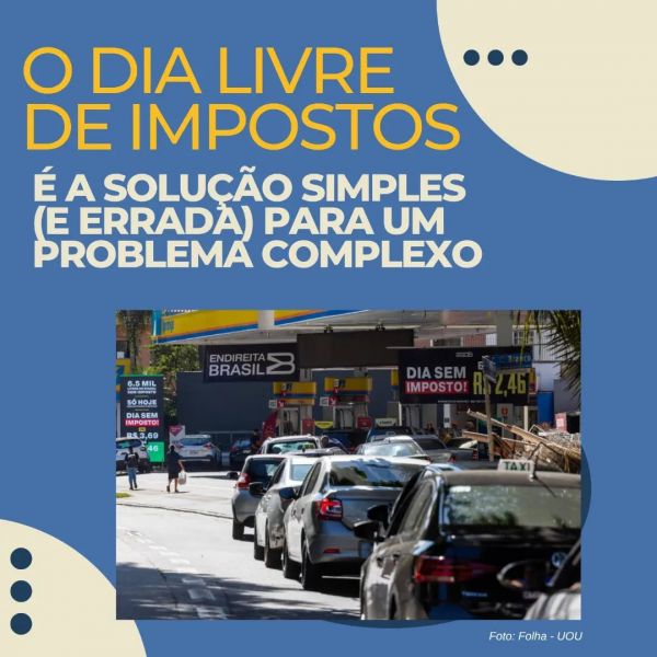 O Dia Livre de Impostos é a solução simples (e errada) para um problema complexo